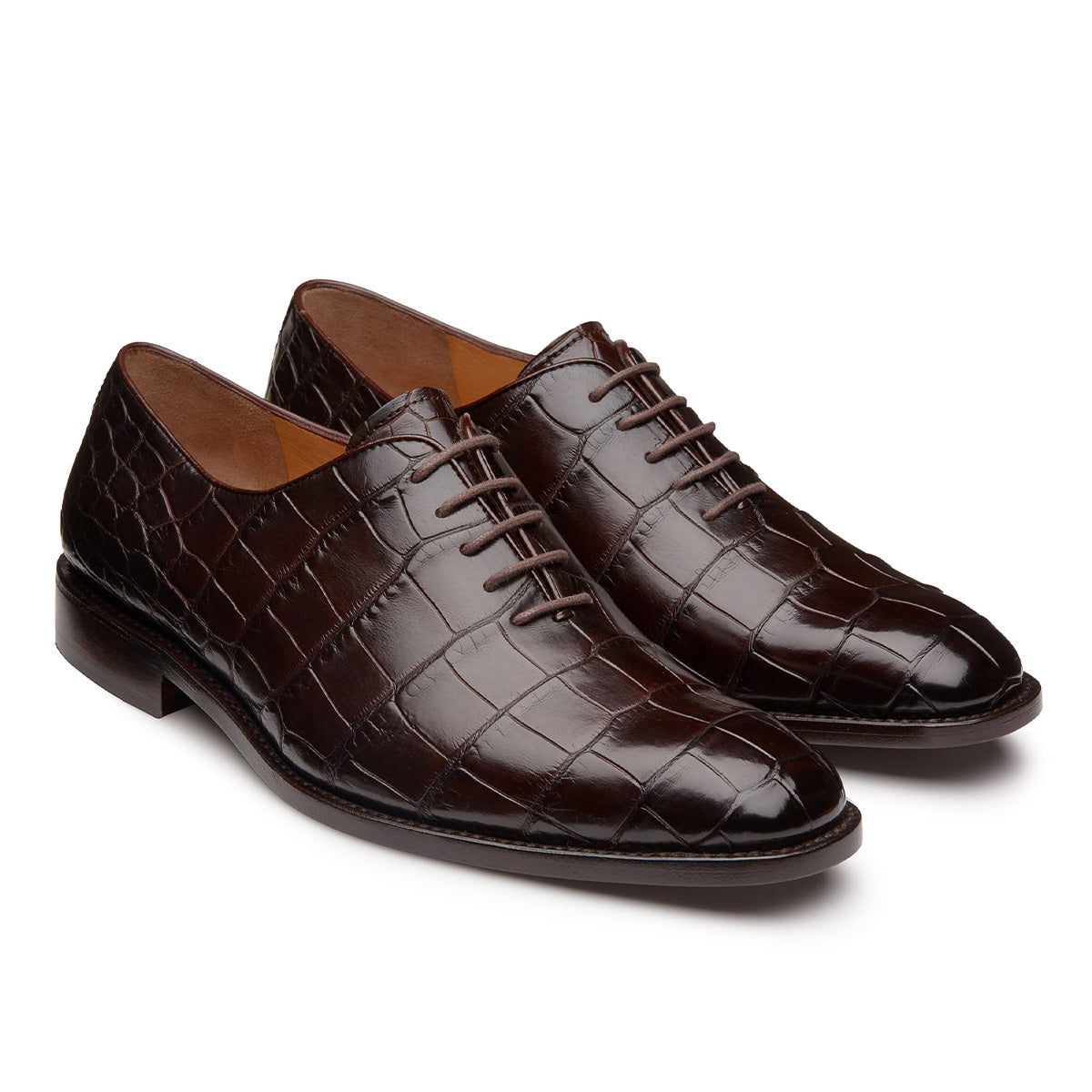 Zapato Oxford Jean Pierre – Croco Chocolate Elegance