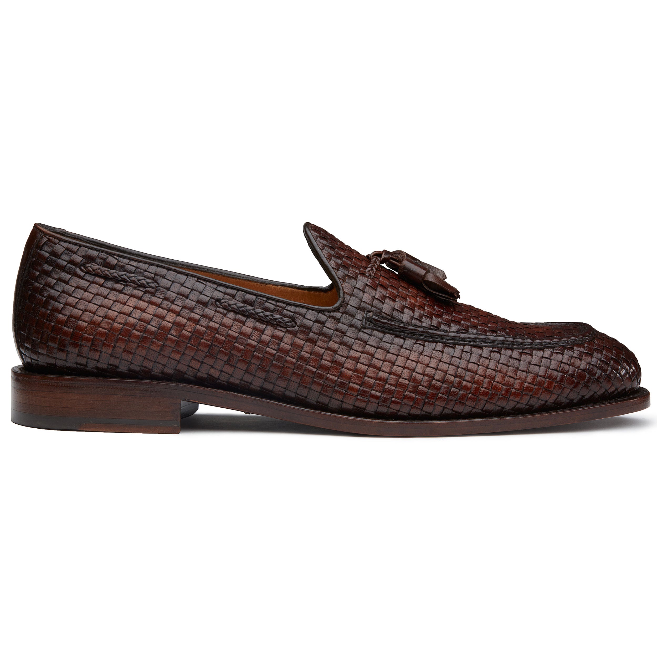 Mocasines de piel Goodyear Welt con motas decorativas para caballero