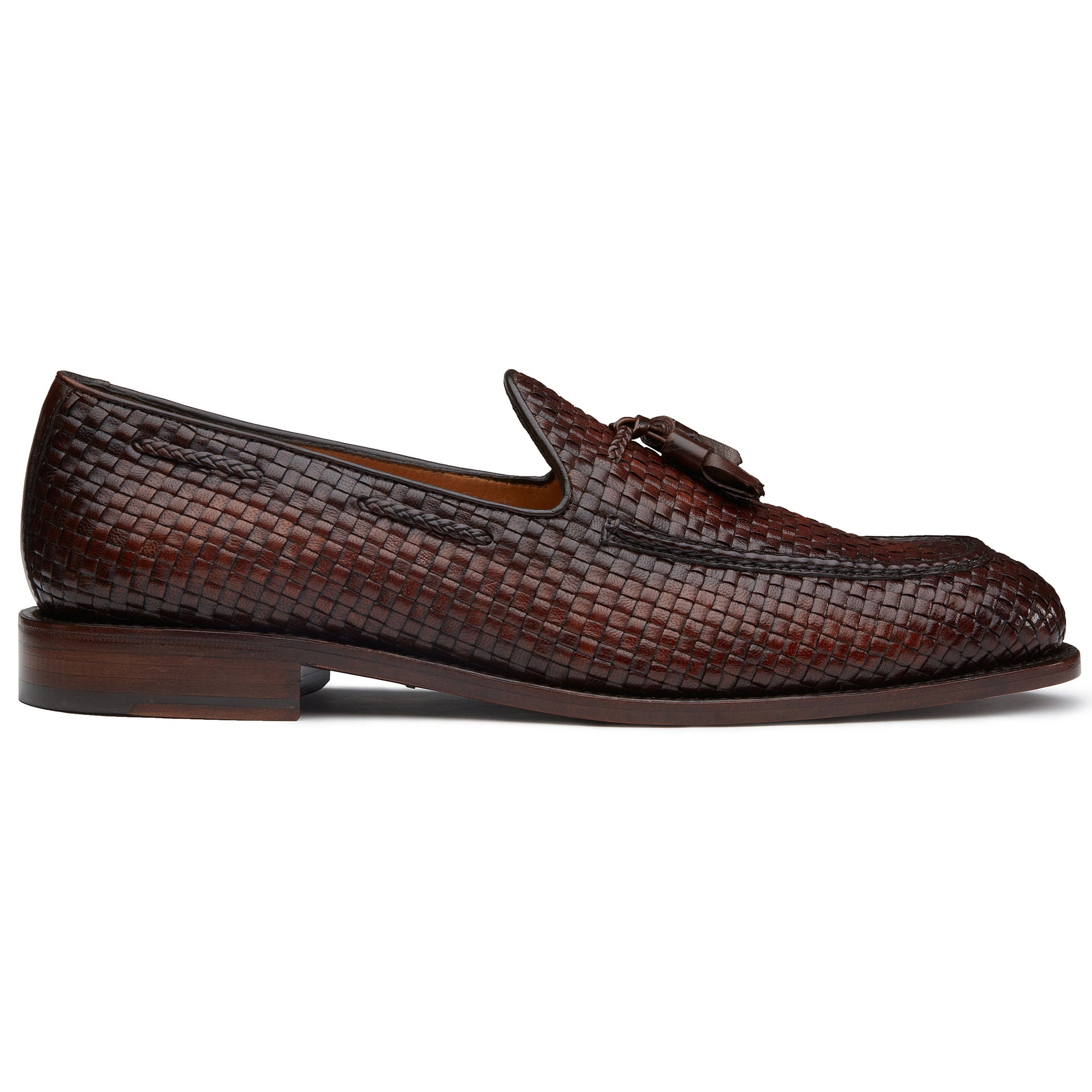 Mocasines de piel Goodyear Welt con motas decorativas para caballero