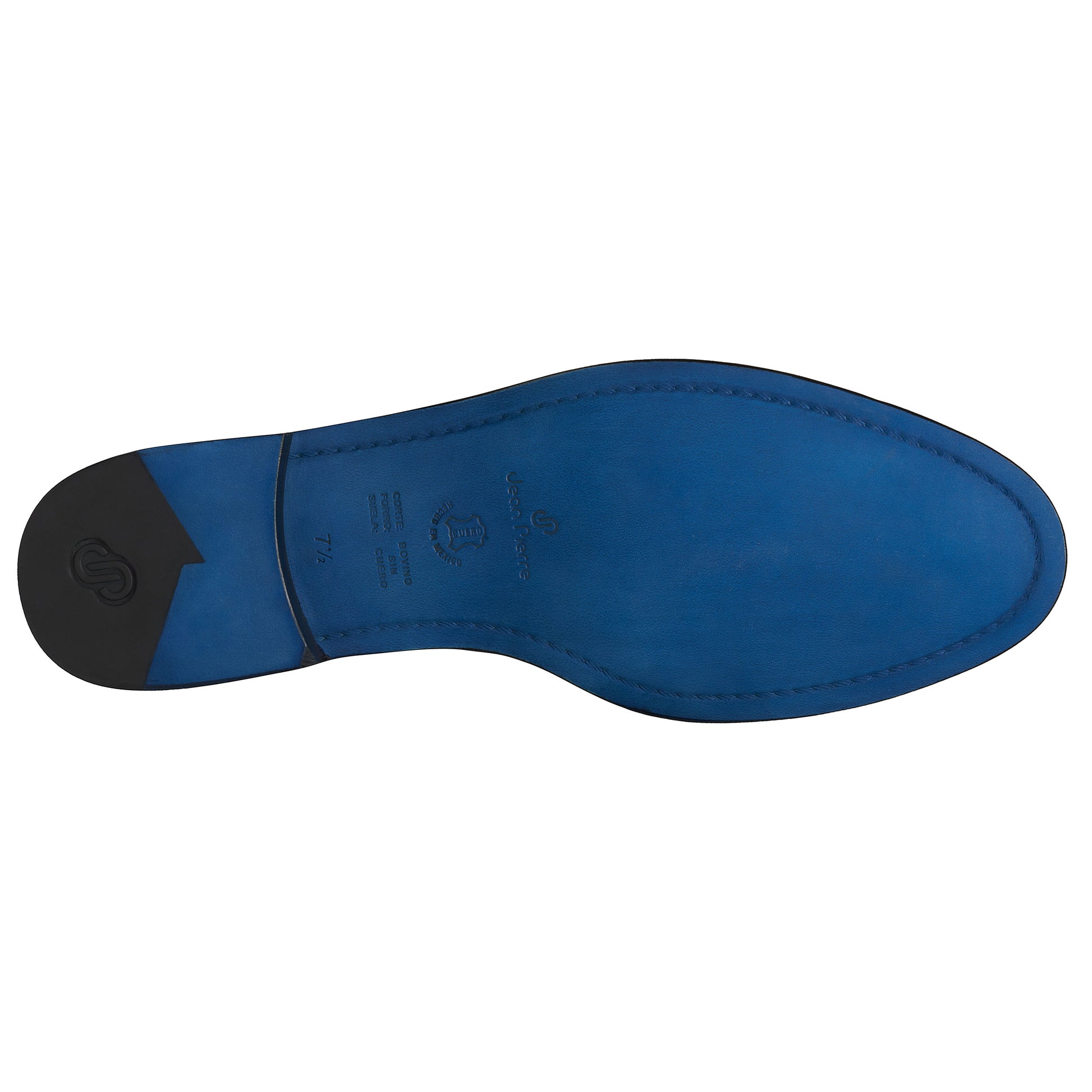Mocasines slip on de piel pintados a mano con aplicación de motas para hombre