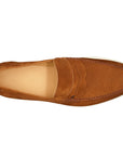 Mocasines casuales de nubuck para caballero