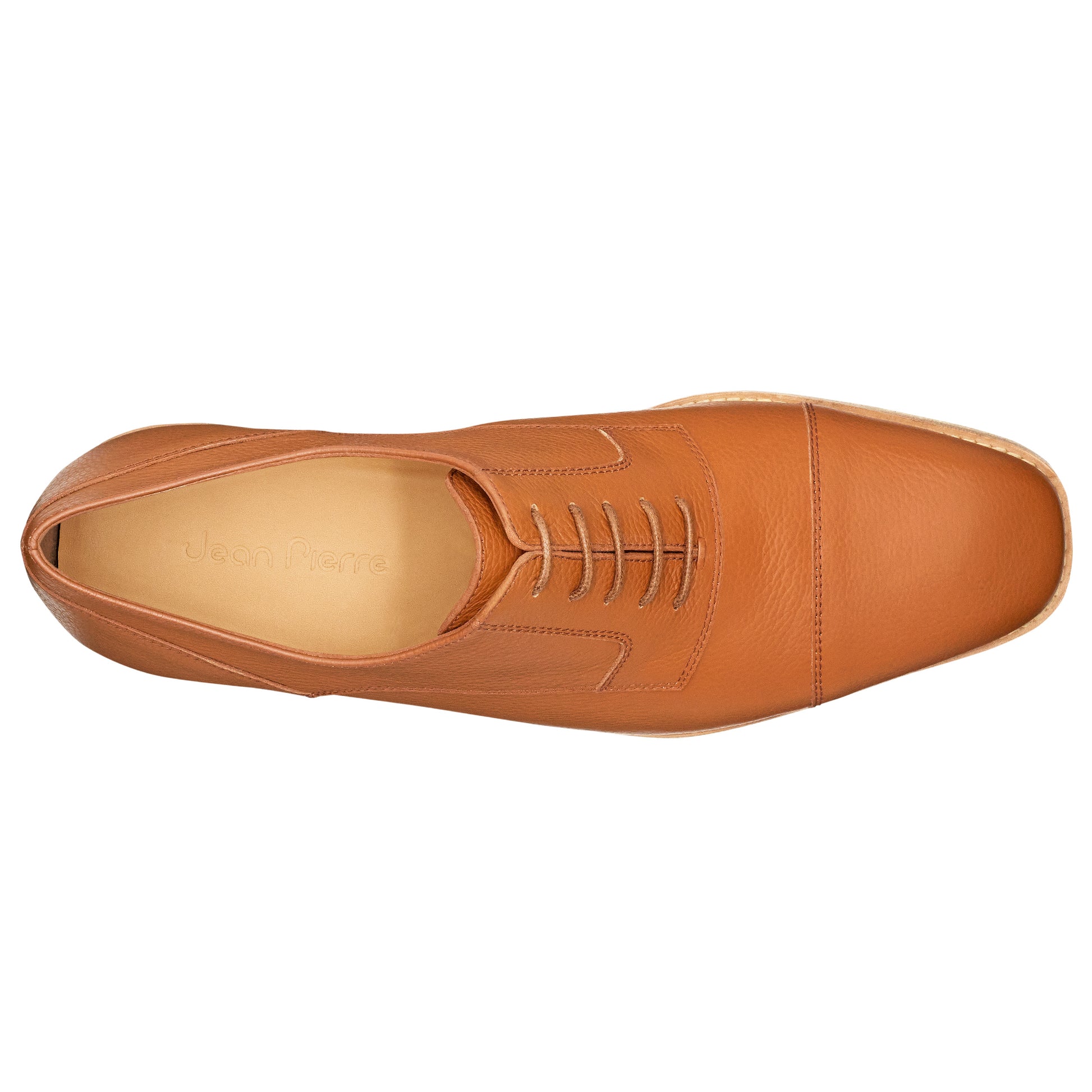 Zapatos tipo oxford casuales de piel para caballero