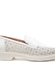 Mocasín casual blanco para dama