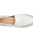 Mocasín casual blanco para dama