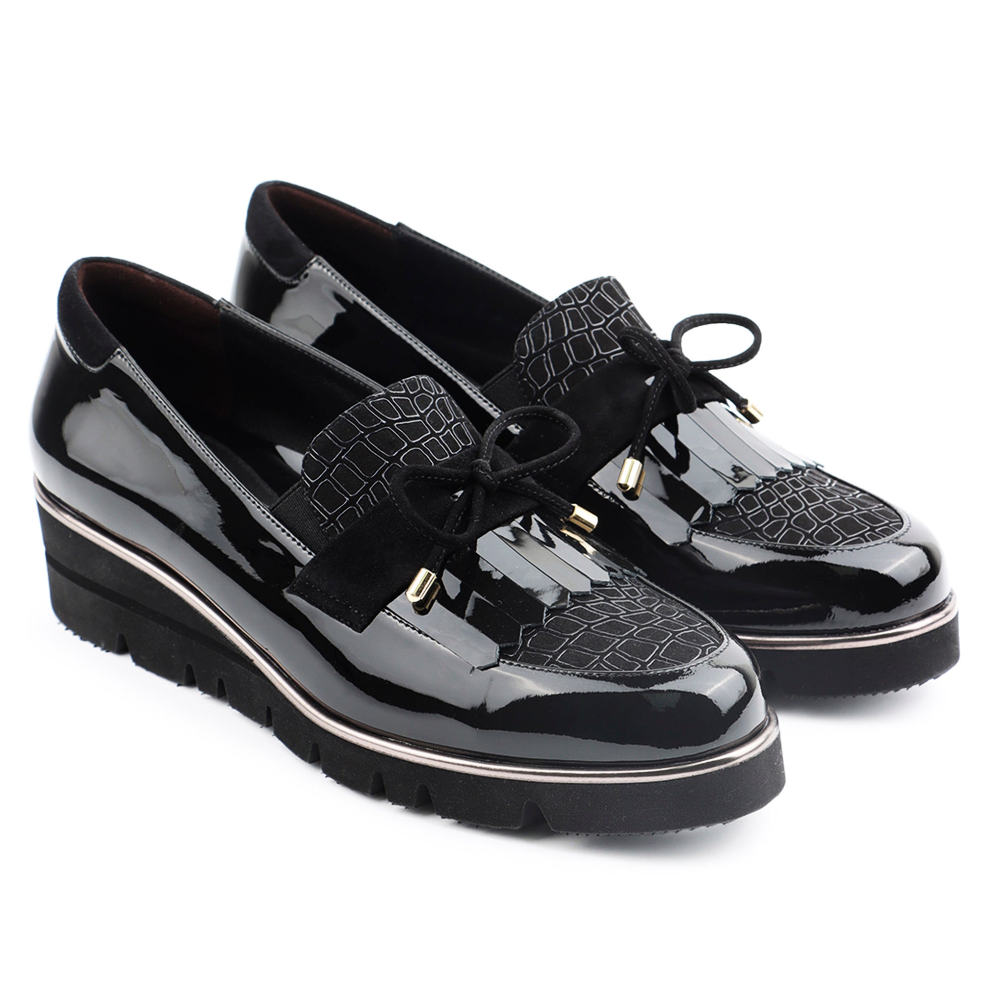 Combinar Mocasines Zapatos Charol Mujer Outfit Mocasines De Charol