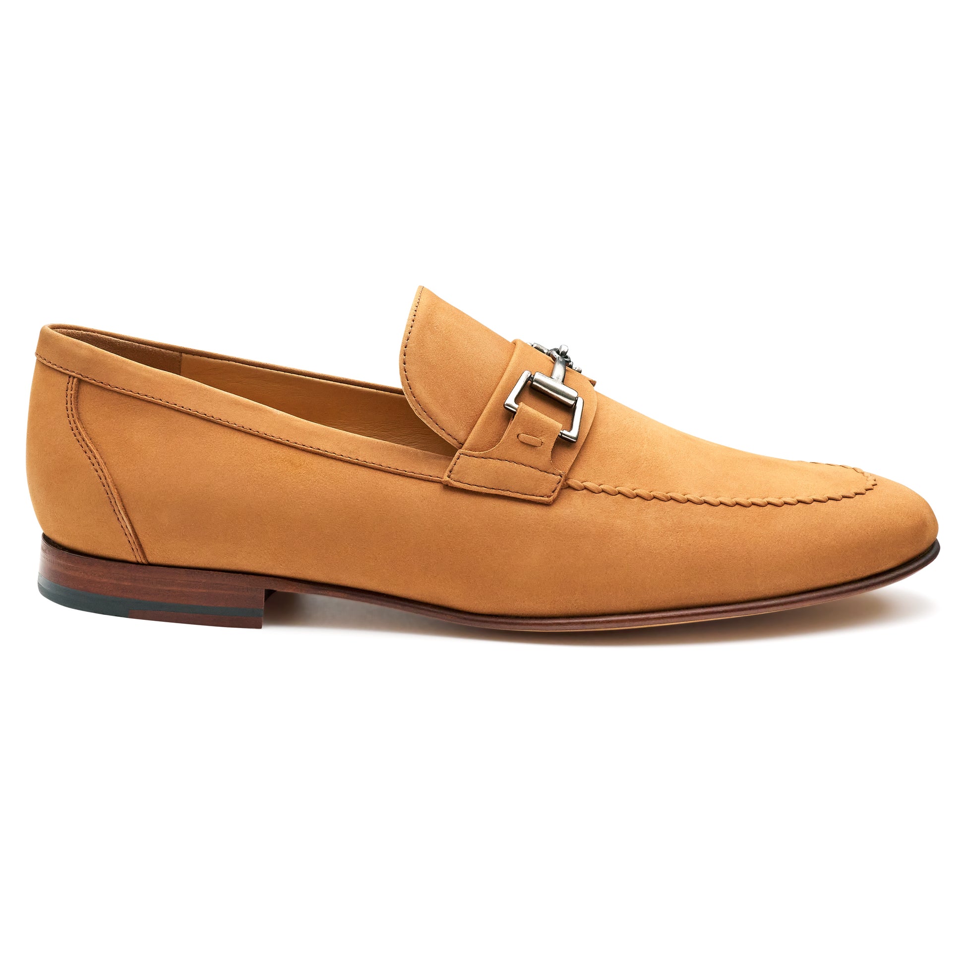 Mocasines de gamuza con hebilla para hombre