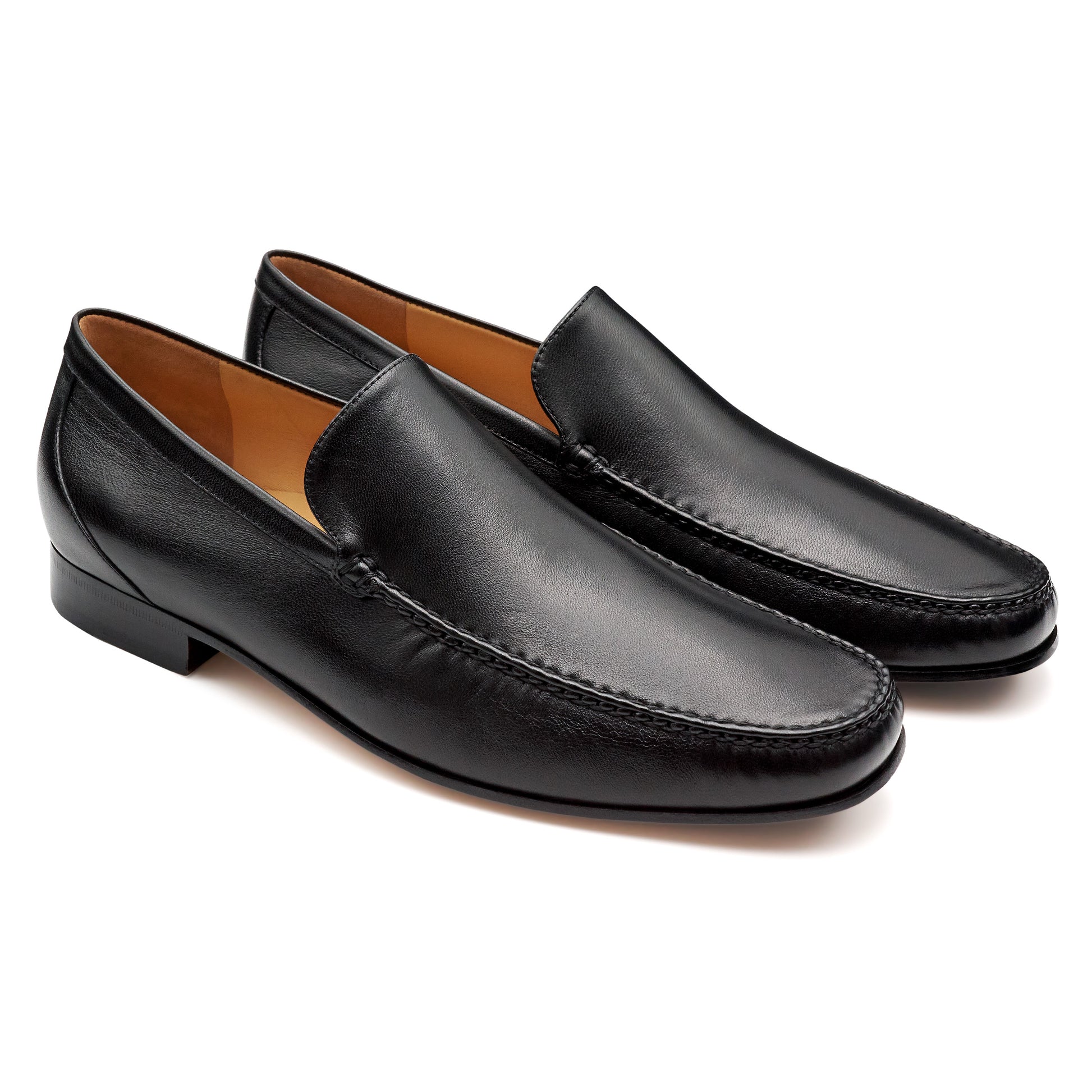 Mocasines negros clásicos para hombre