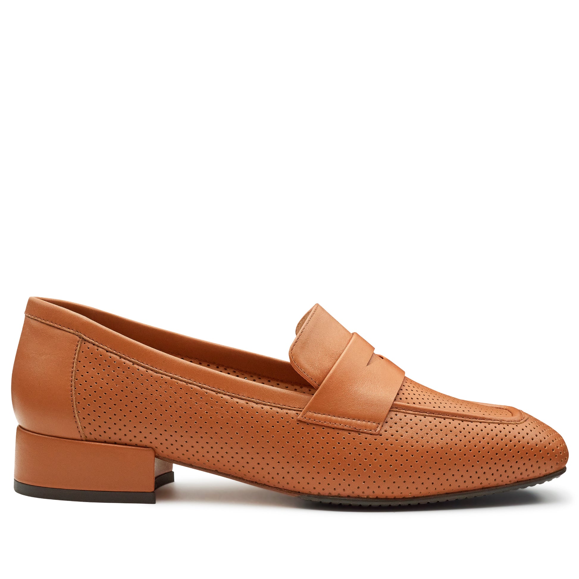 Mocasines casuales confortables brandy