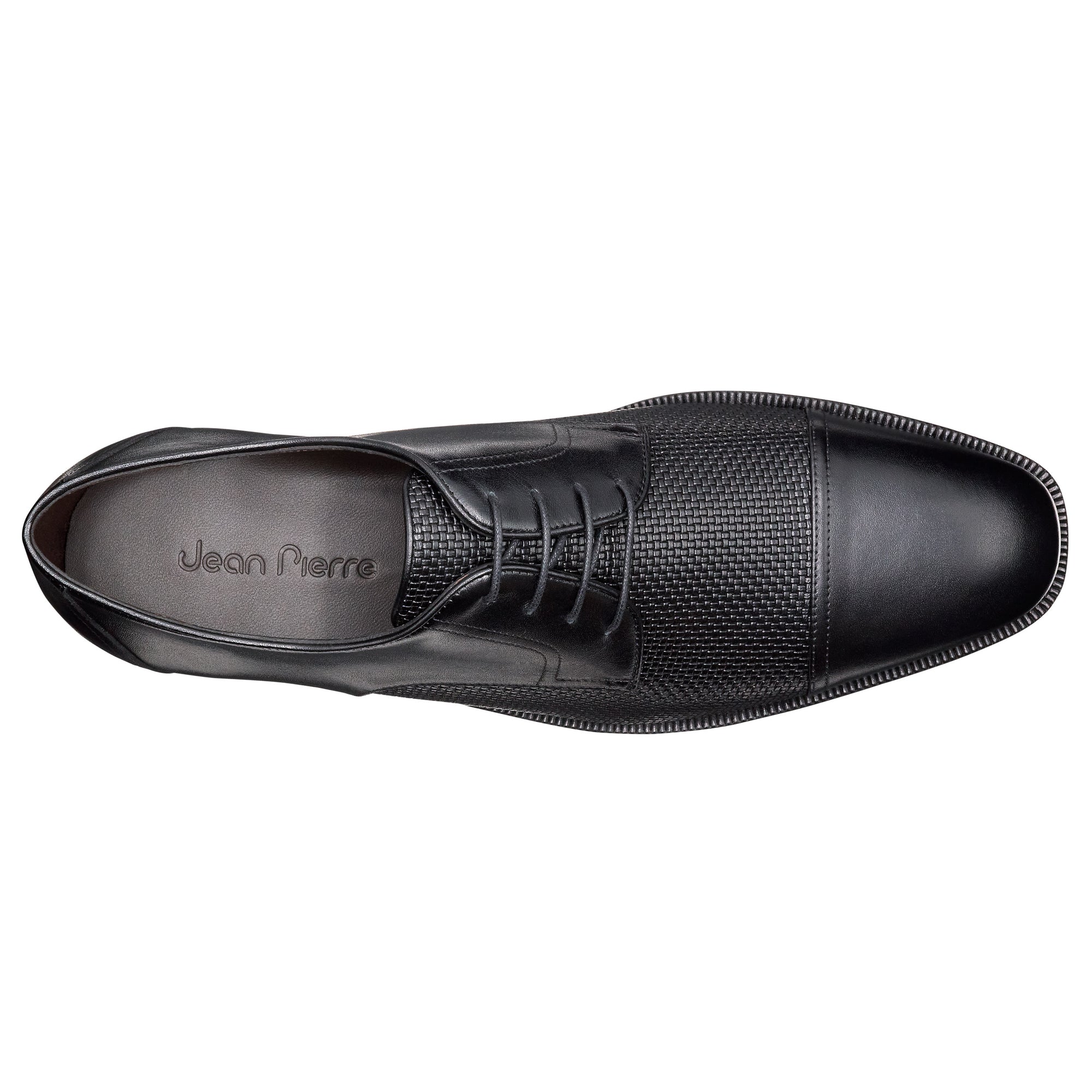 Zapatos formales estilo derby con puntera para caballero