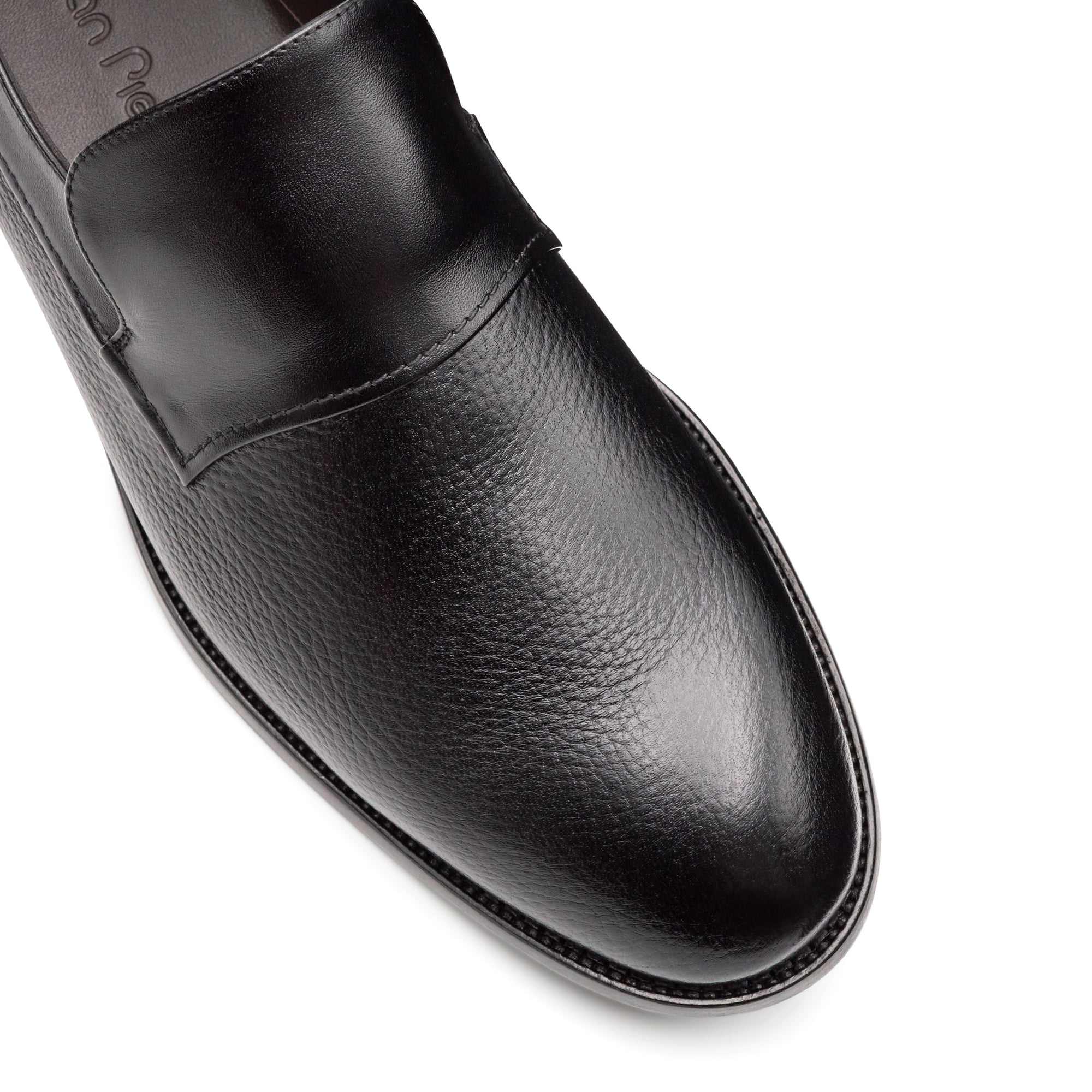 Mocasines tipo slack en piel de venado para caballero
