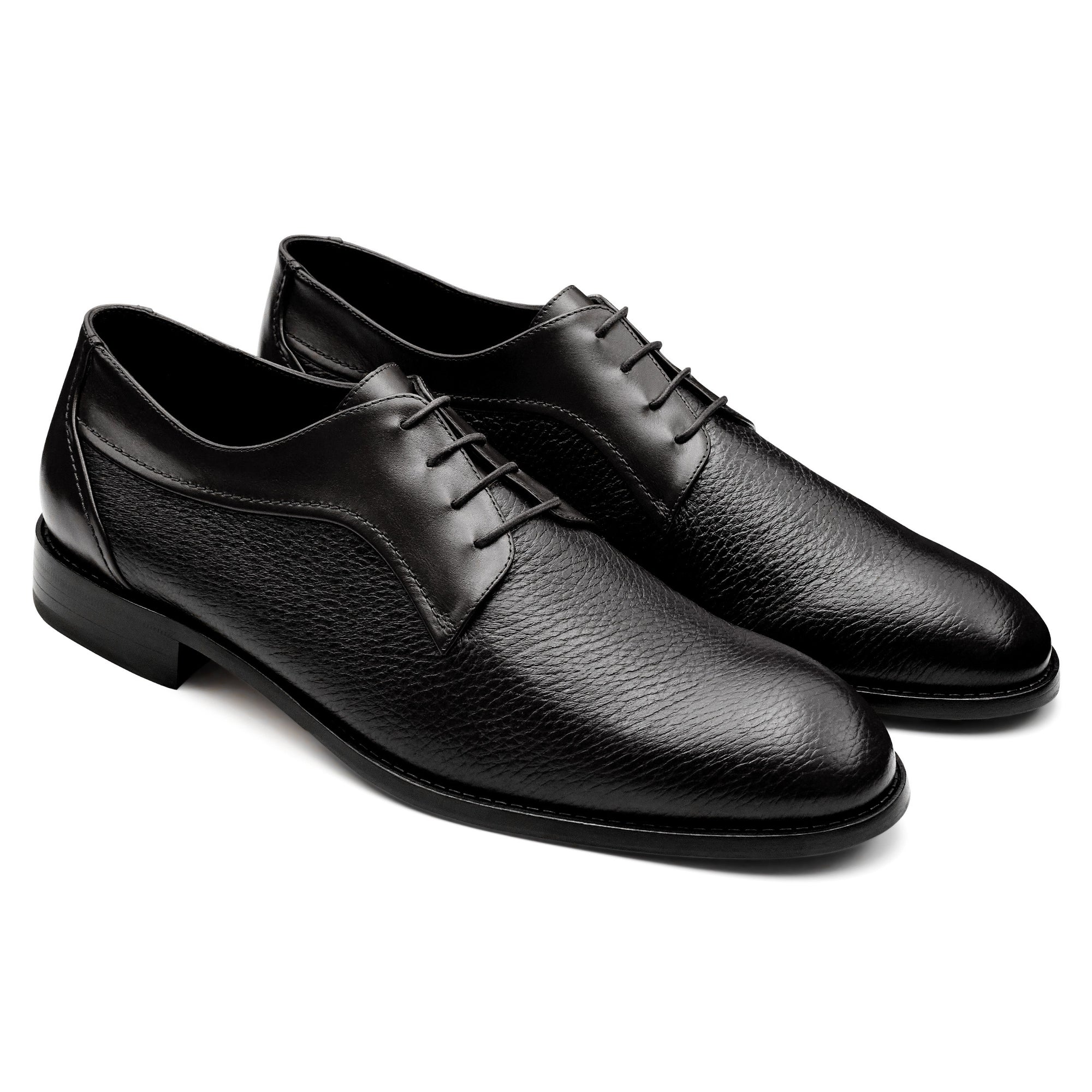 Zapatos estilo derby en piel de venado para caballero