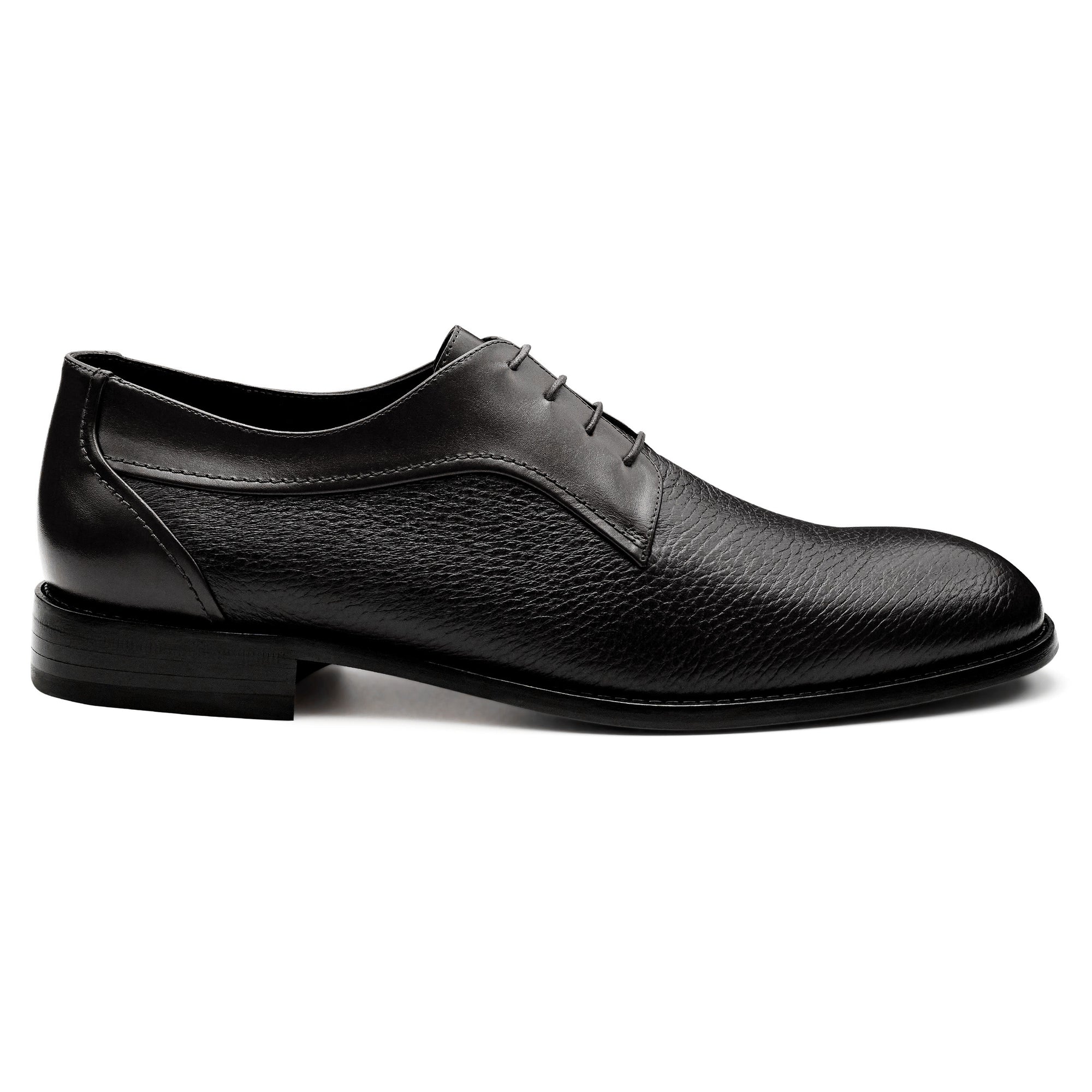 Zapatos estilo derby en piel de venado para caballero