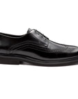Zapatos derby de piel con perforaciones para caballero