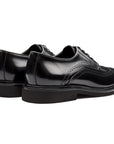 Zapatos derby de piel con perforaciones para caballero