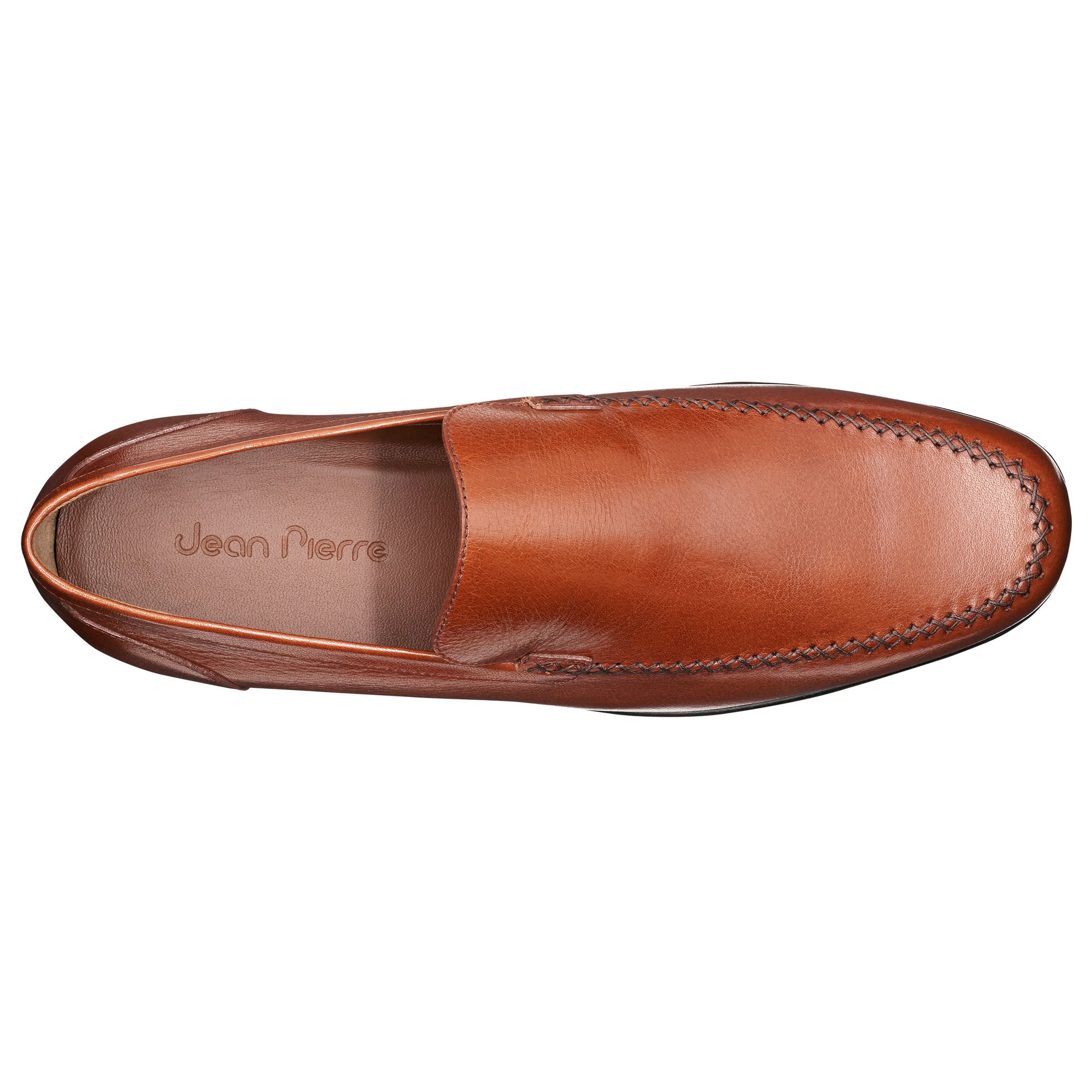 Mocasines de piel clásicos tejidos a mano para hombre