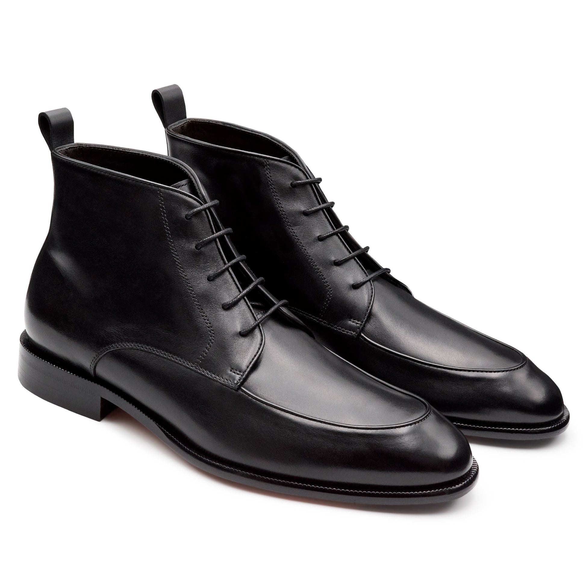 Botines de piel formales para caballero