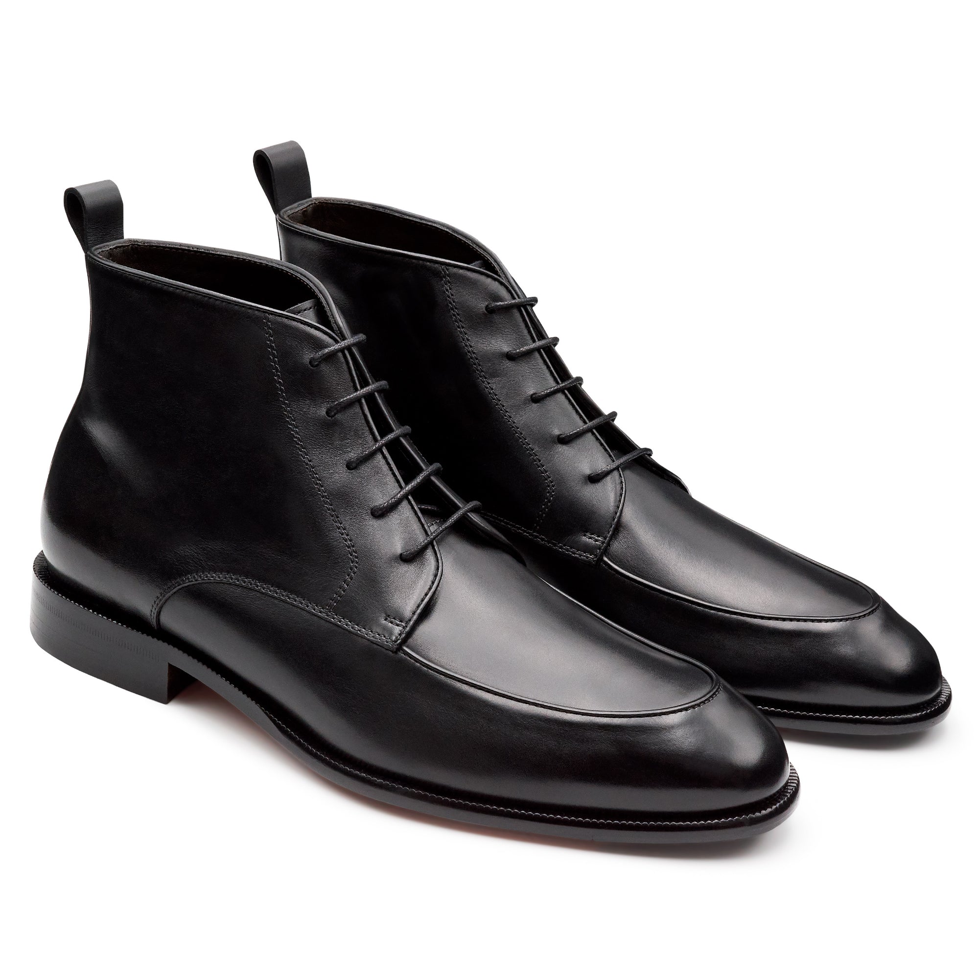 Botines de piel formales para caballero