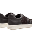 Tenis de piel con diseño contemporáneo para caballero