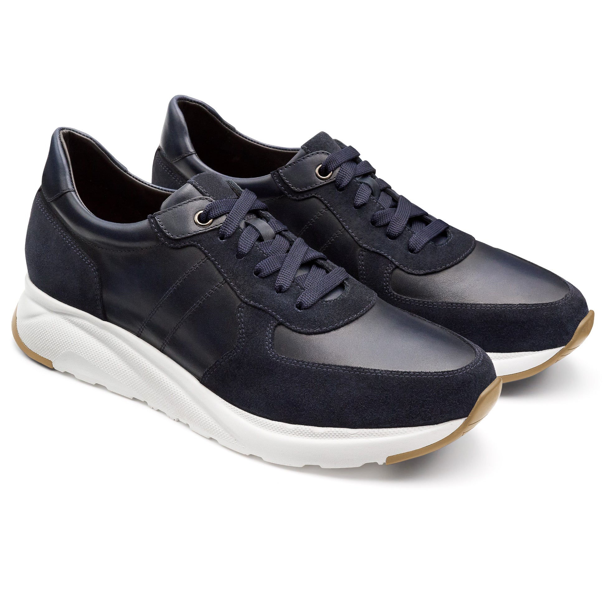 Tenis sport casual de piel para caballero