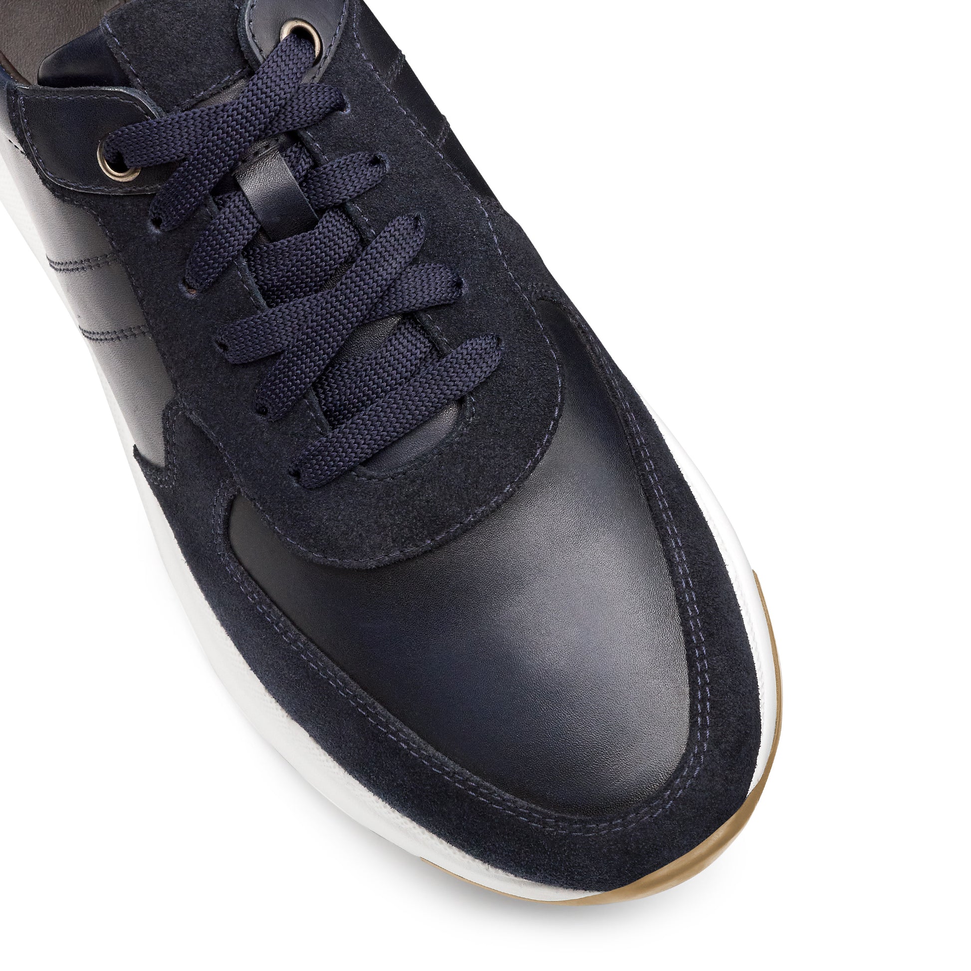 Tenis sport casual de piel para caballero