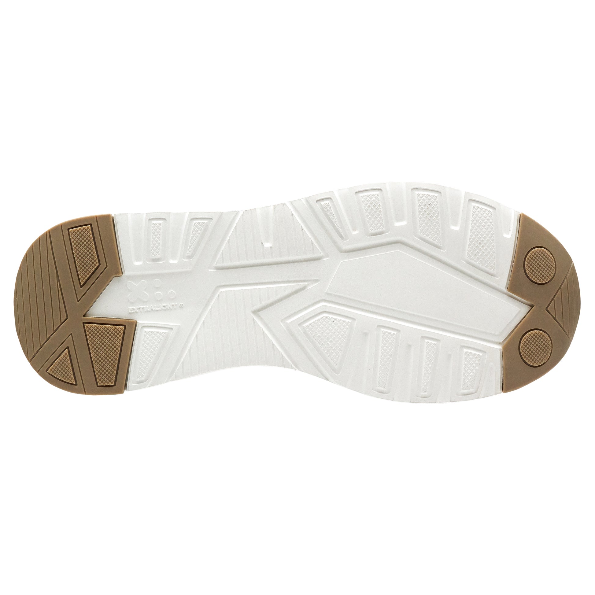 Tenis de piel estilo running para caballero.