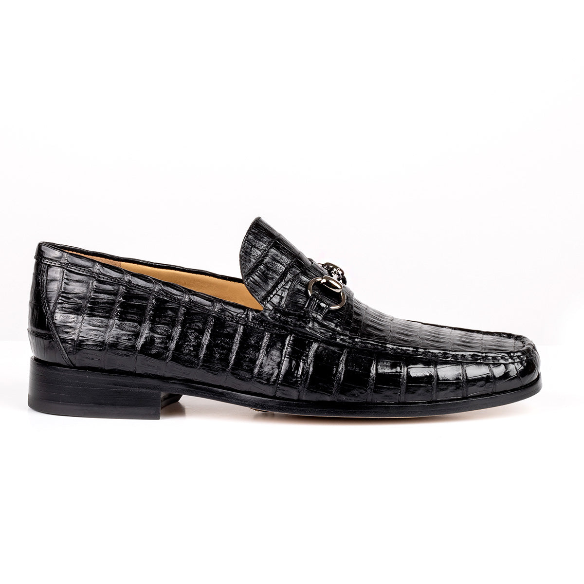 Mocasines de piel de caimán para hombre