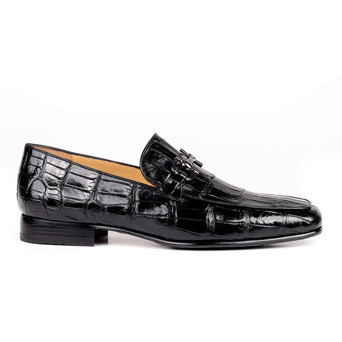 Mocasines de cola de cocodrilo para hombre