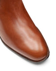 Botas altas de gamuza  con hebilla lateral de tacón bajo para mujer