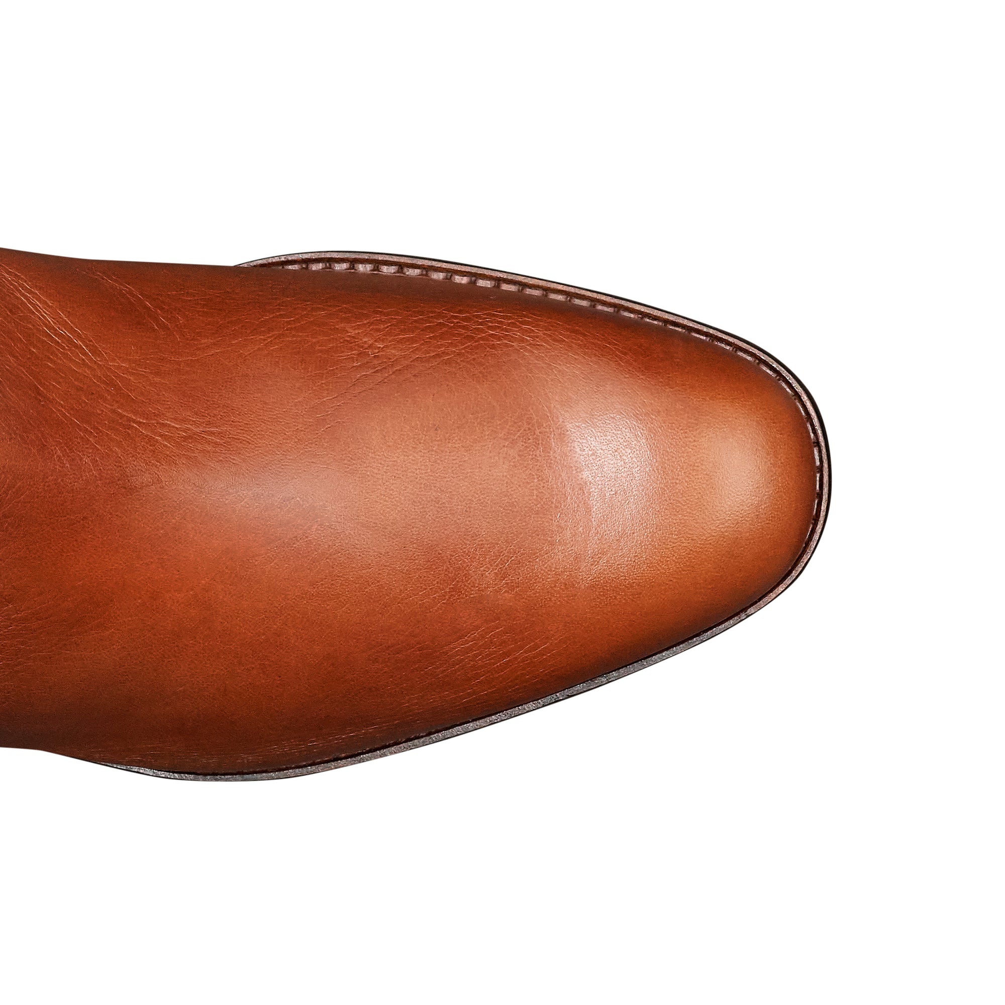 Botas altas de gamuza  con hebilla lateral de tacón bajo para mujer