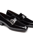 Mocasines de charol estilo monk trap para dama