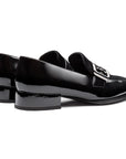 Mocasines de charol estilo monk trap para dama