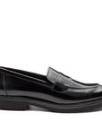Mocasines de piel estilo penny con suela confort para dama