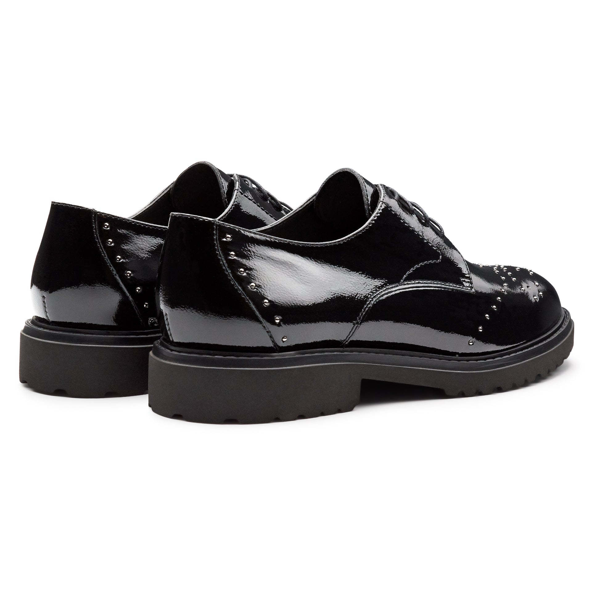 Zapatos derby de piel con suela confort para dama
