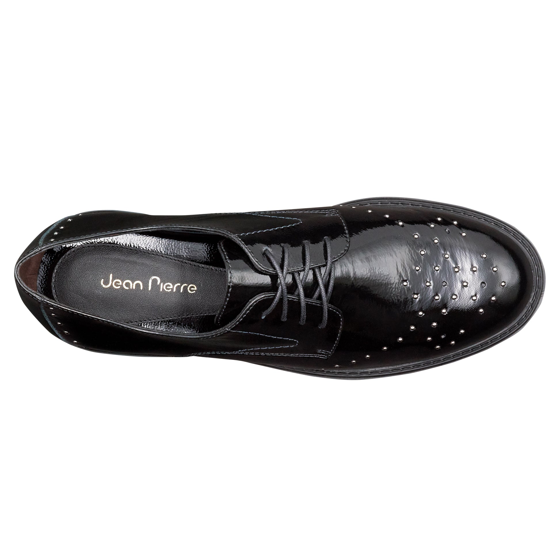 Zapatos derby de piel con suela confort para dama