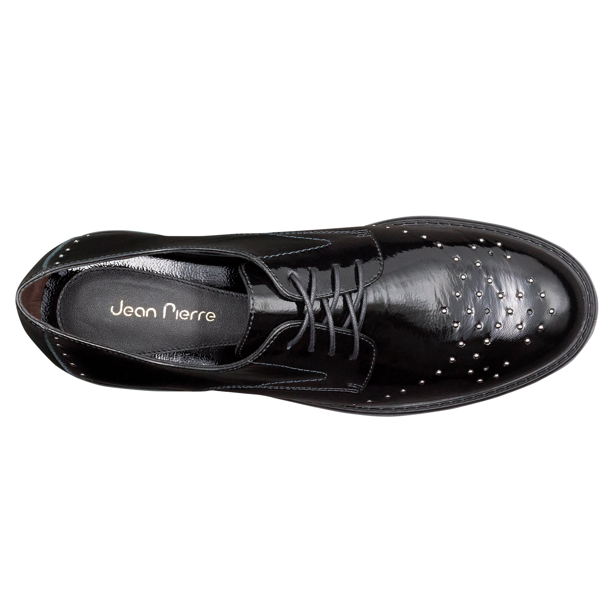 Zapatos derby de piel con suela confort para dama