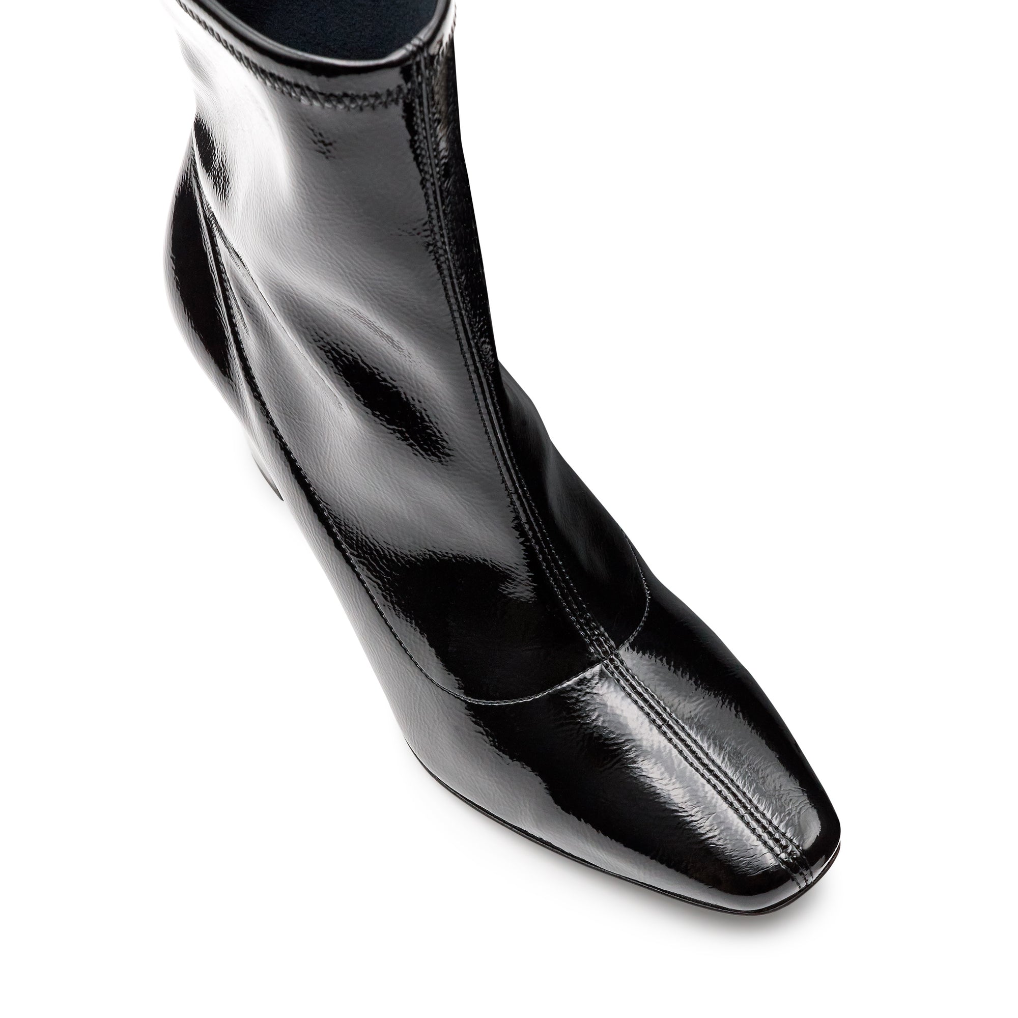 Botines de charol stretch para dama