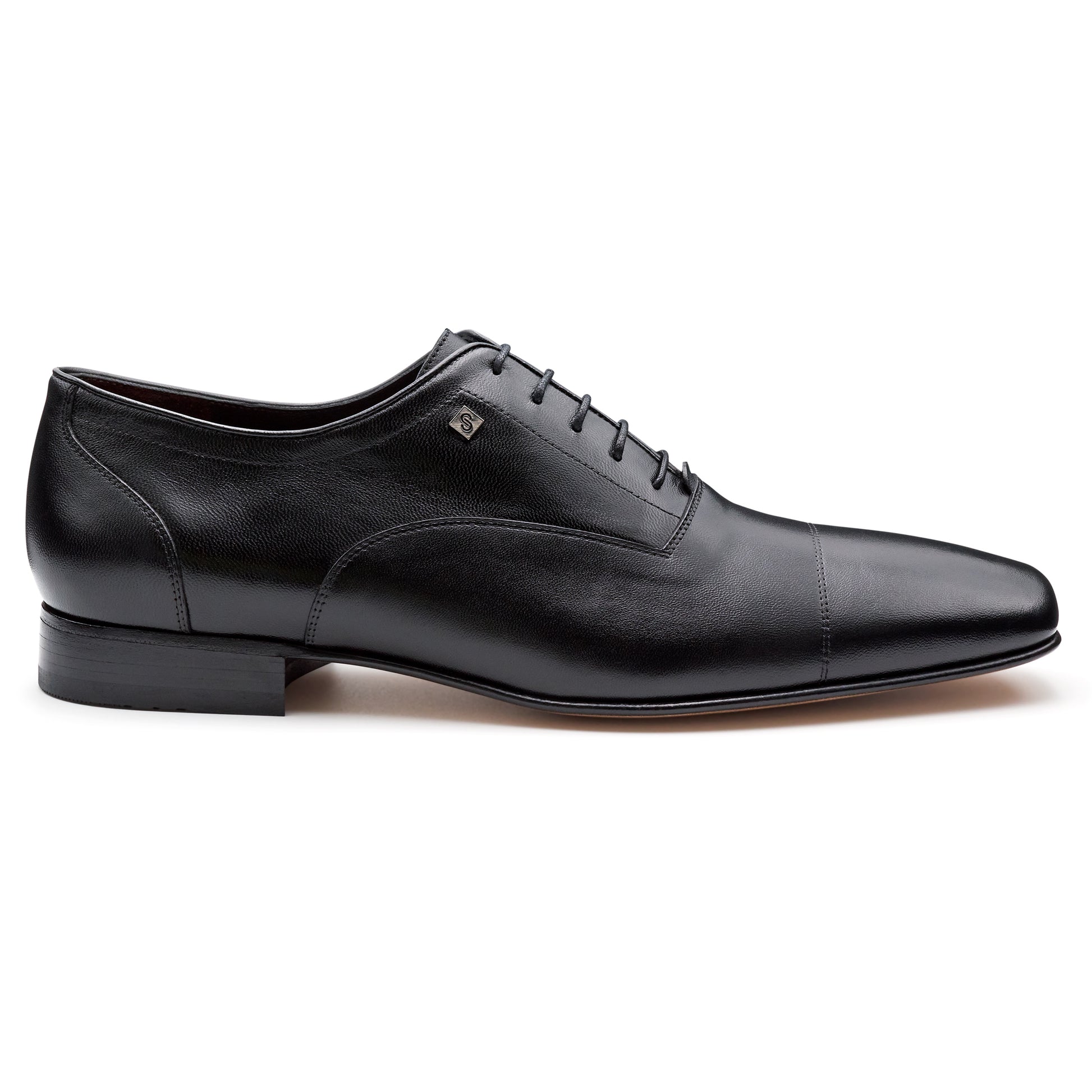 Zapatos oxford de vestir para hombre (color negro)
