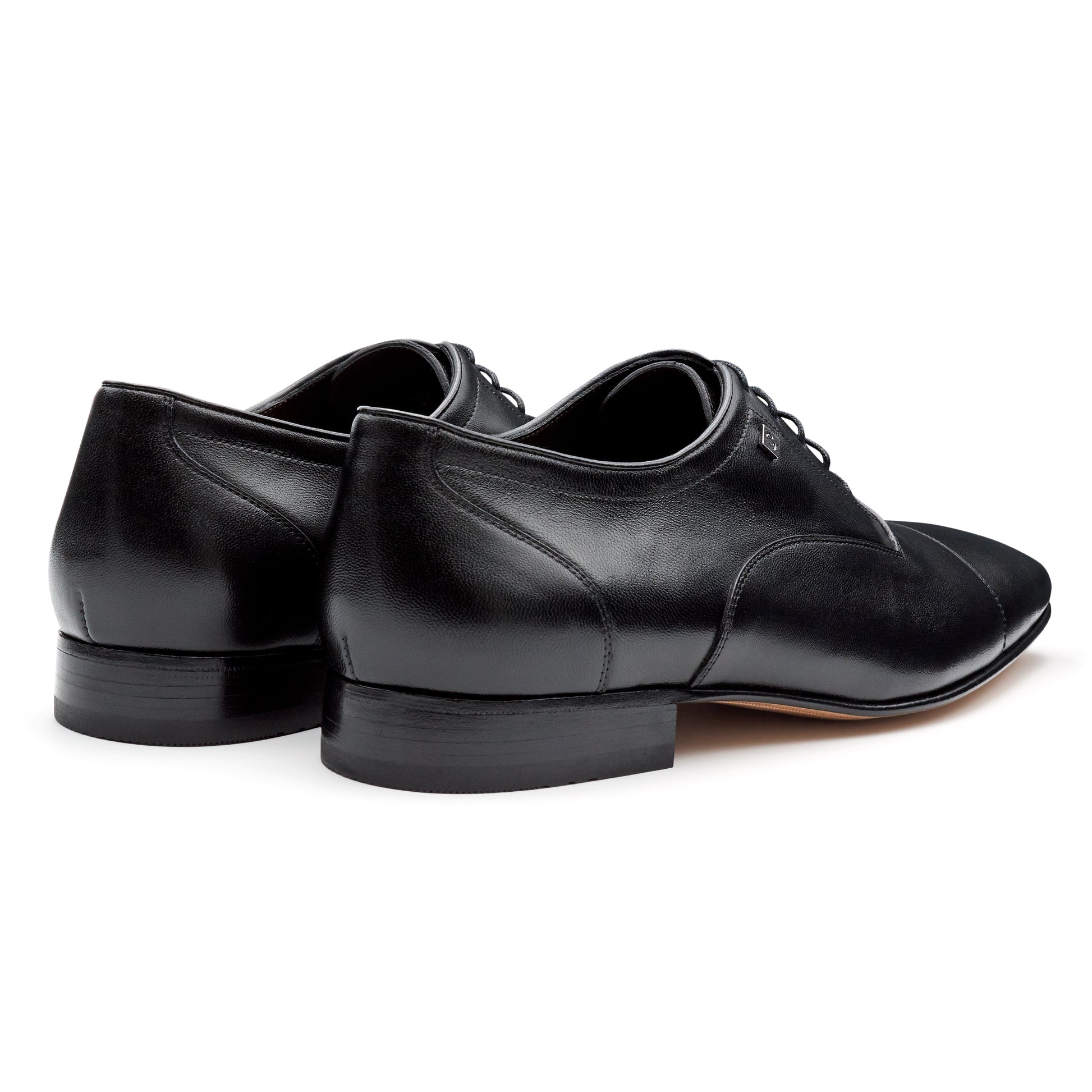 Zapatos oxford de vestir para hombre (color negro)