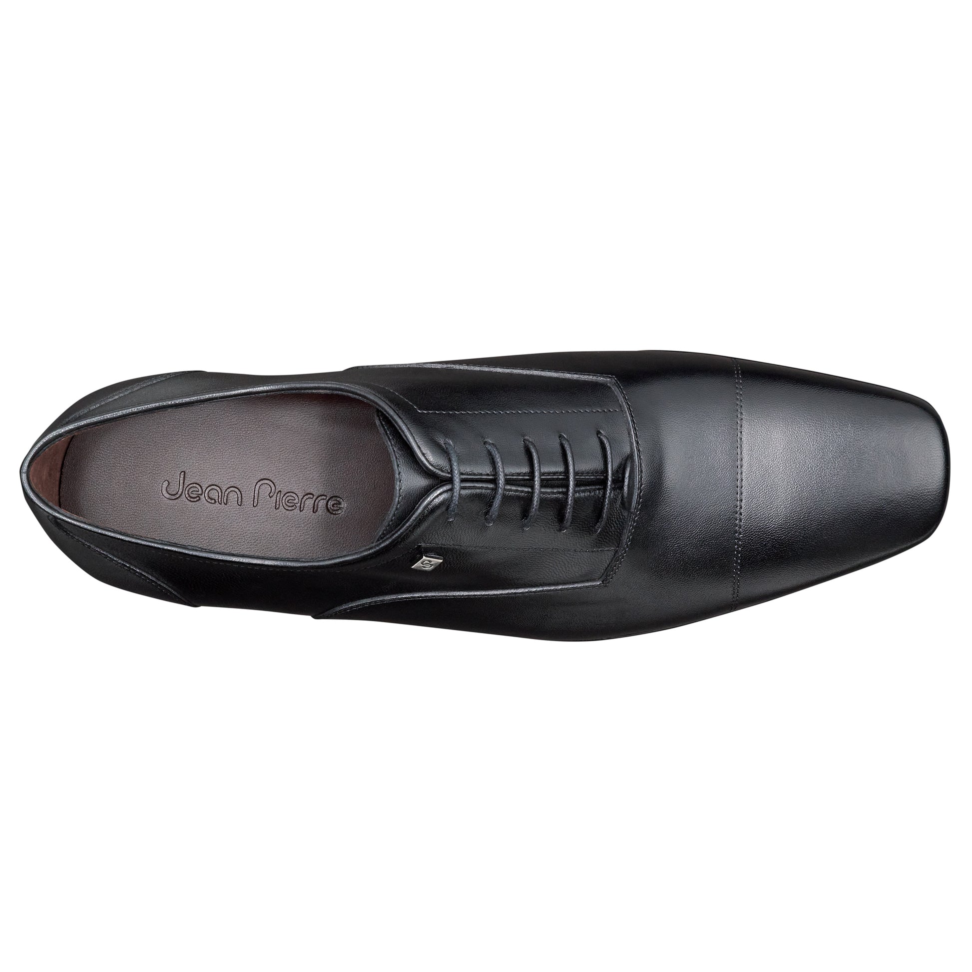 Zapatos oxford de vestir para hombre (color negro)