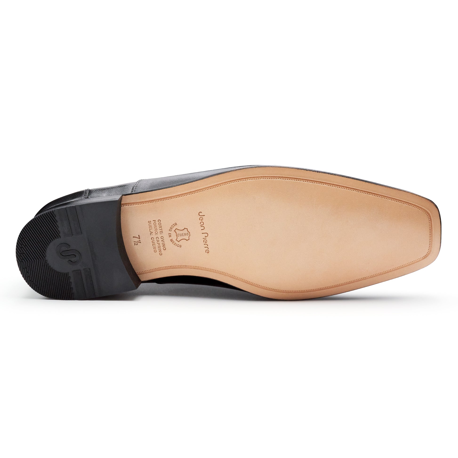 Zapatos oxford de vestir para hombre (color negro)