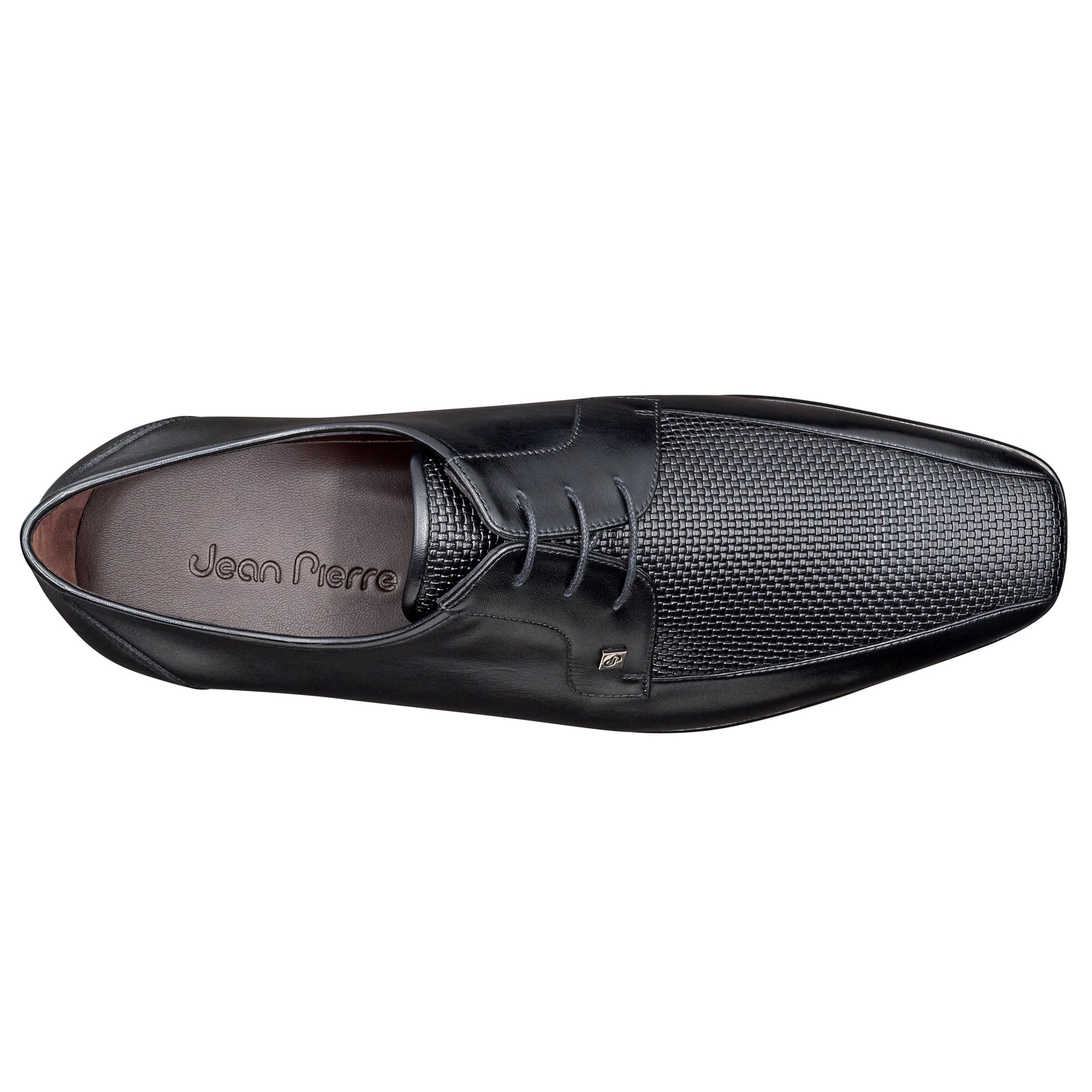 Zapatos de piel estilo derby con textura para hombre