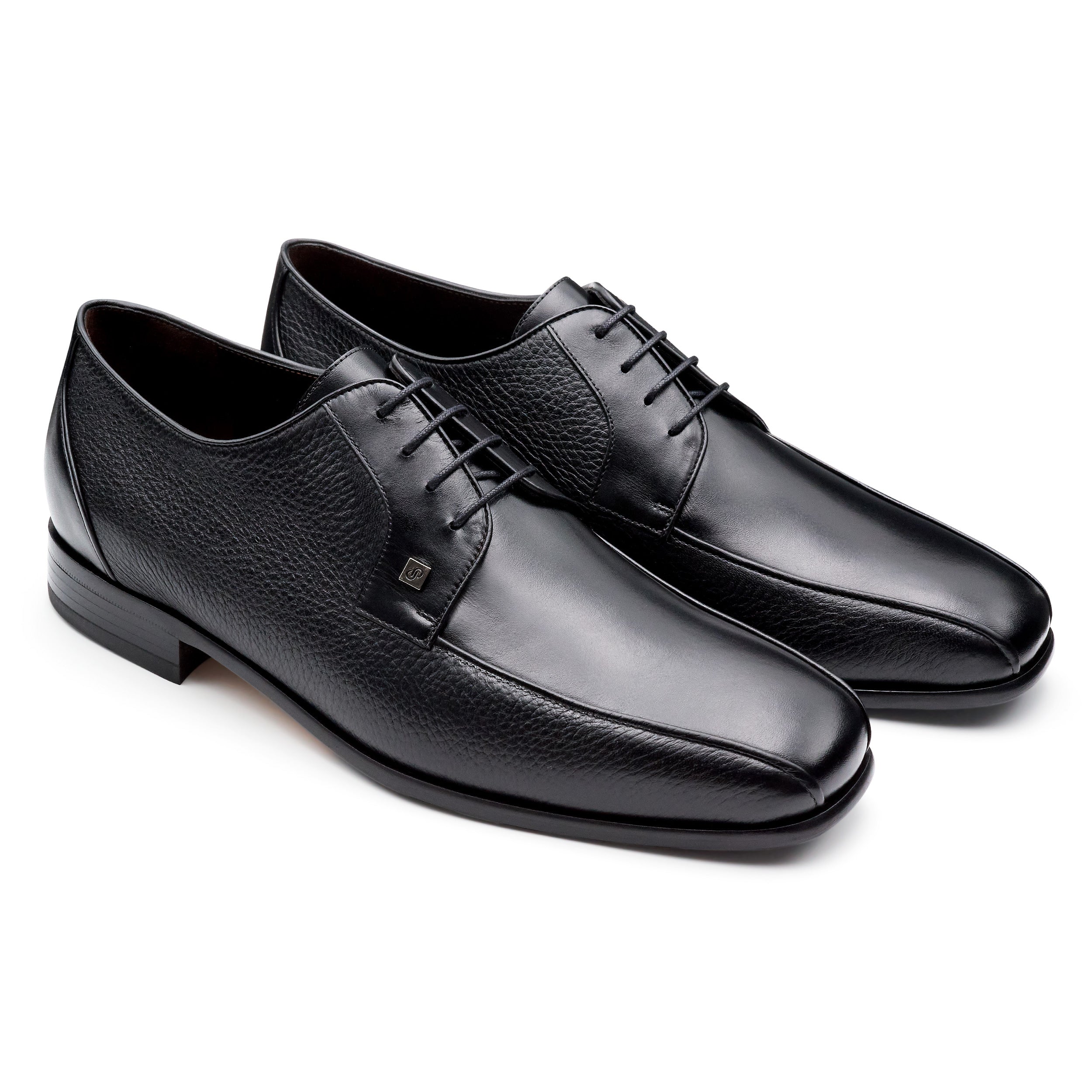 Zapatos confortables de vestir derby en piel para hombre
