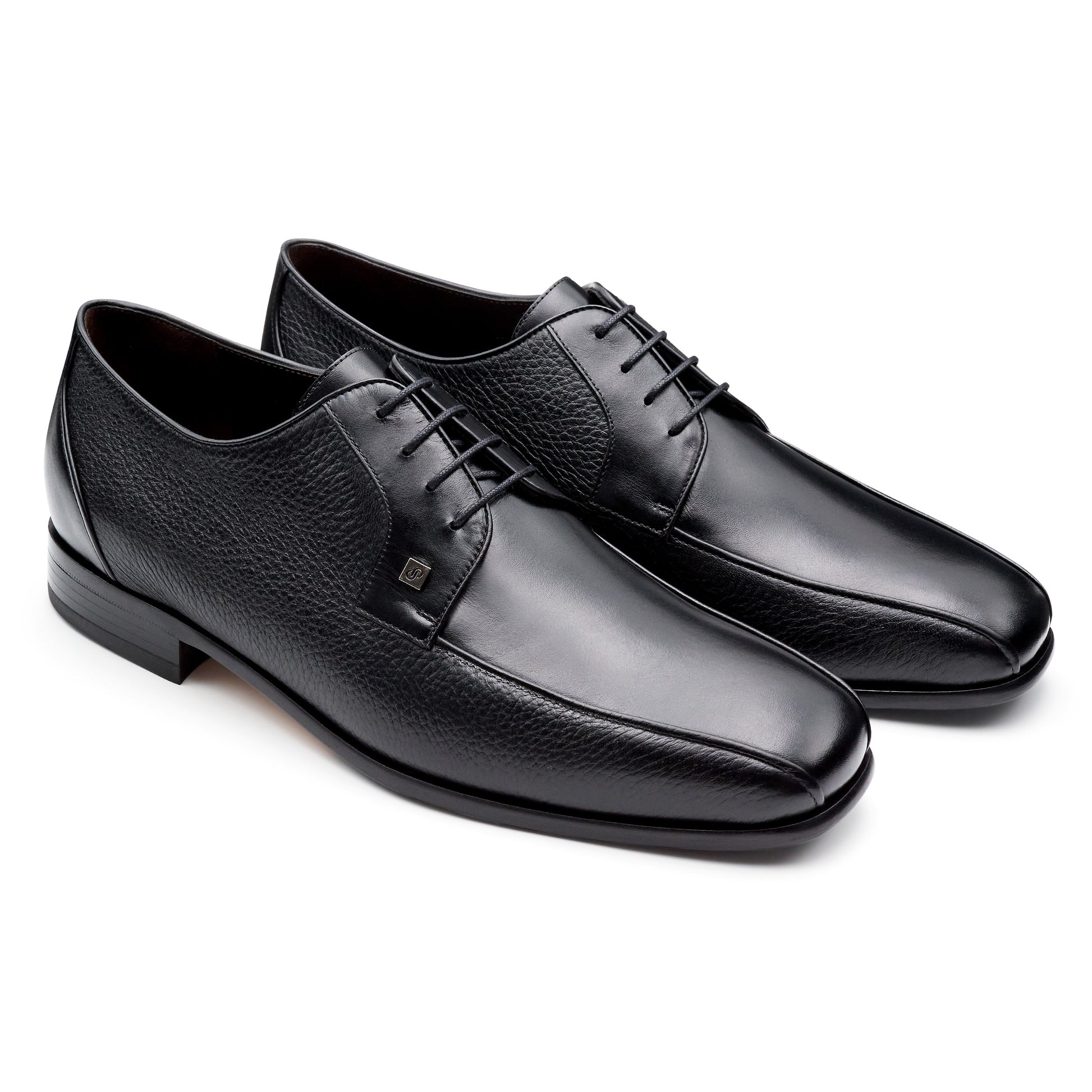 Zapatos confortables de vestir derby en piel para hombre