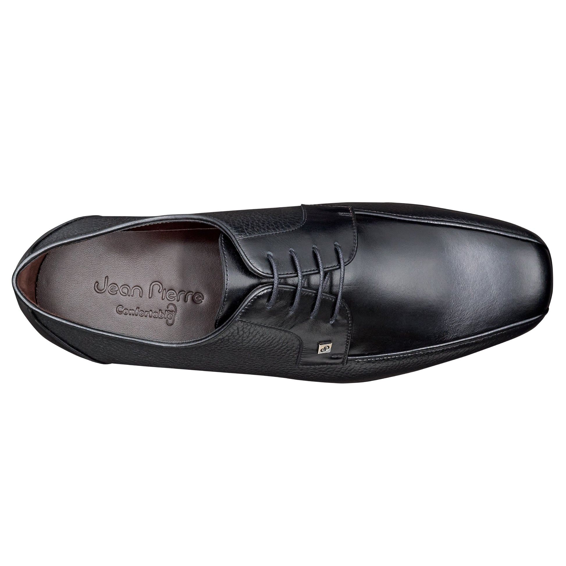 Zapatos confortables de vestir derby en piel para hombre