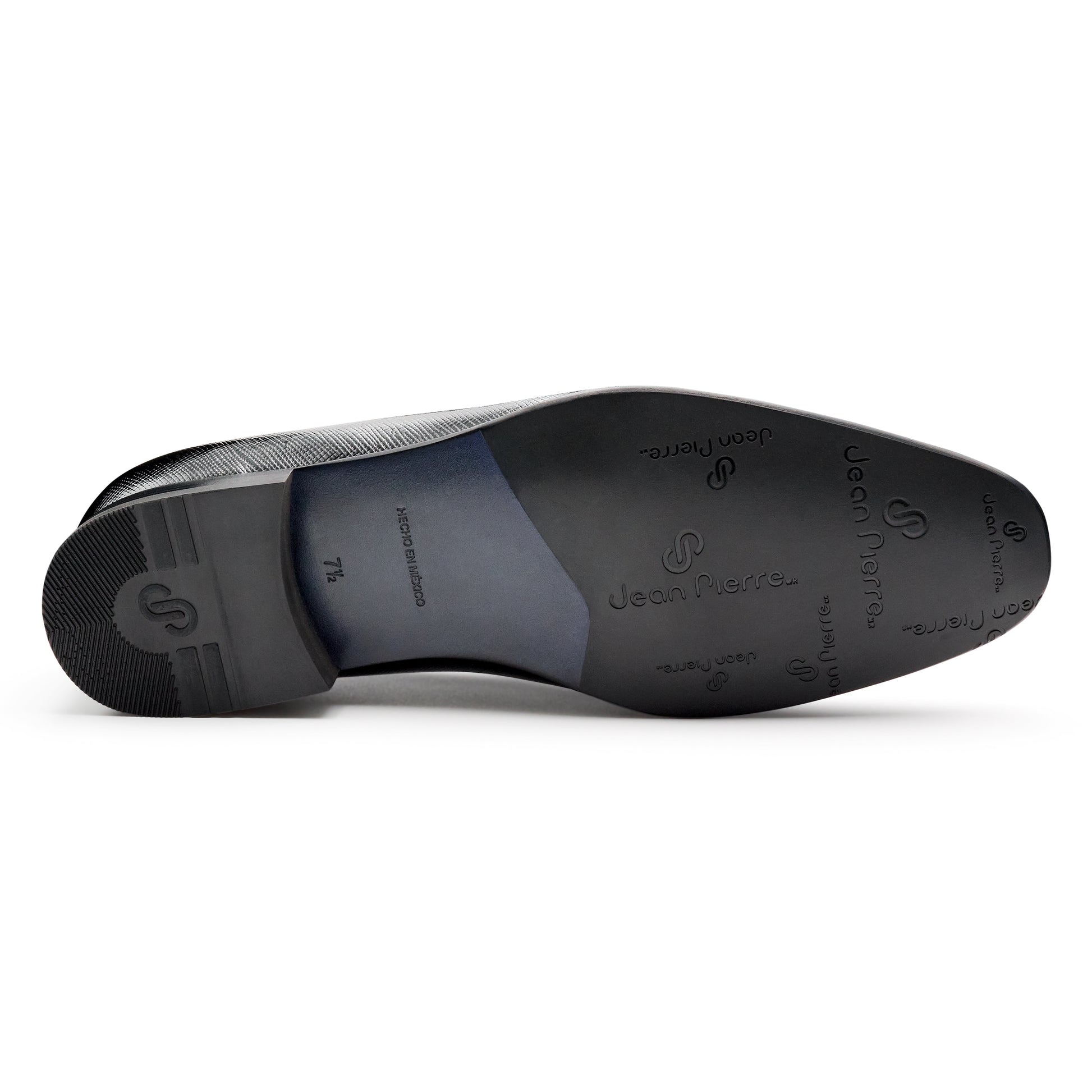 Mocasines de charol texturizado con borlas para hombre