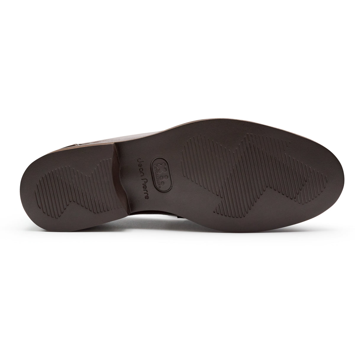 Mocasines de piel con herraje y suela ligera para hombre