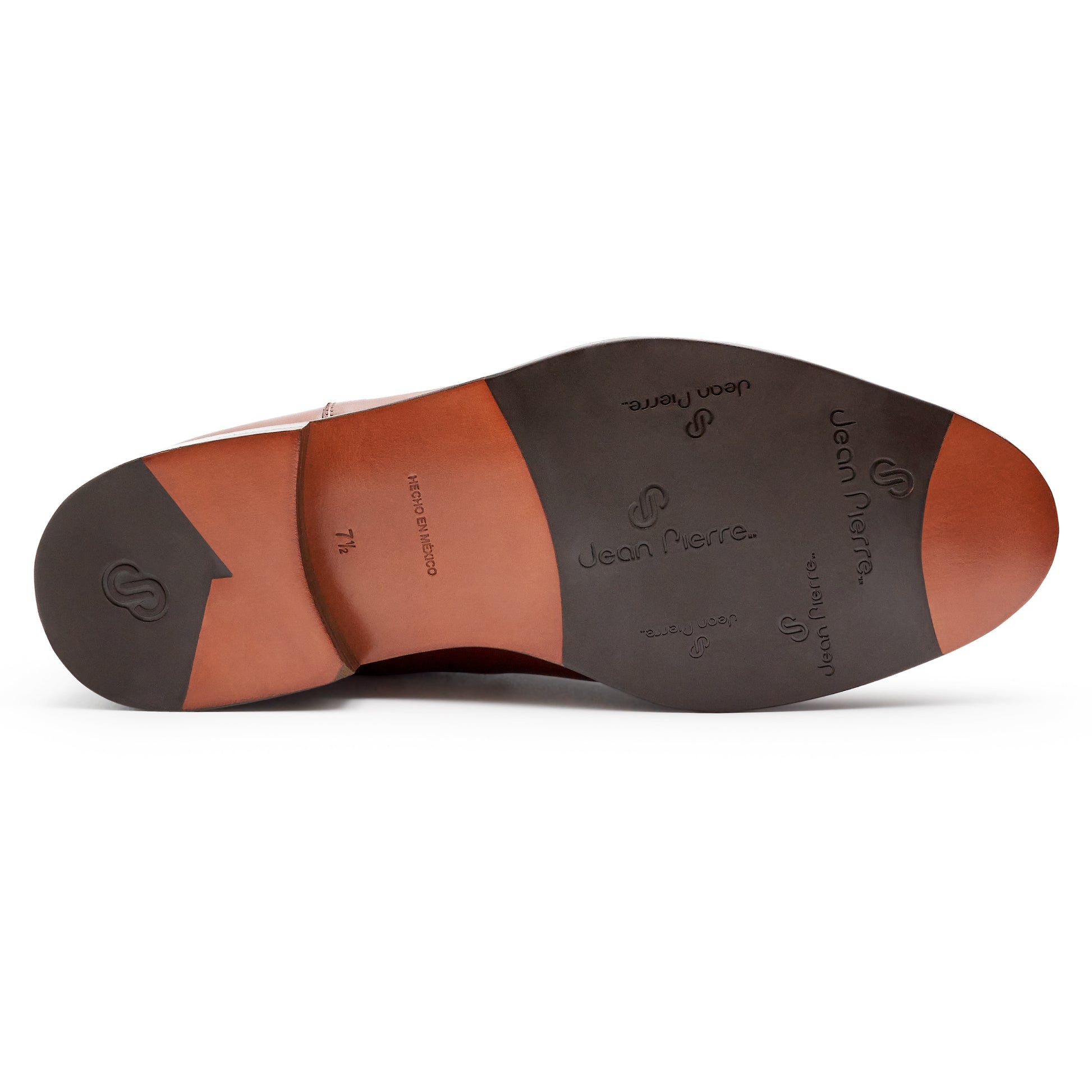 Botas chelsea de piel con suela de cuero para hombre
