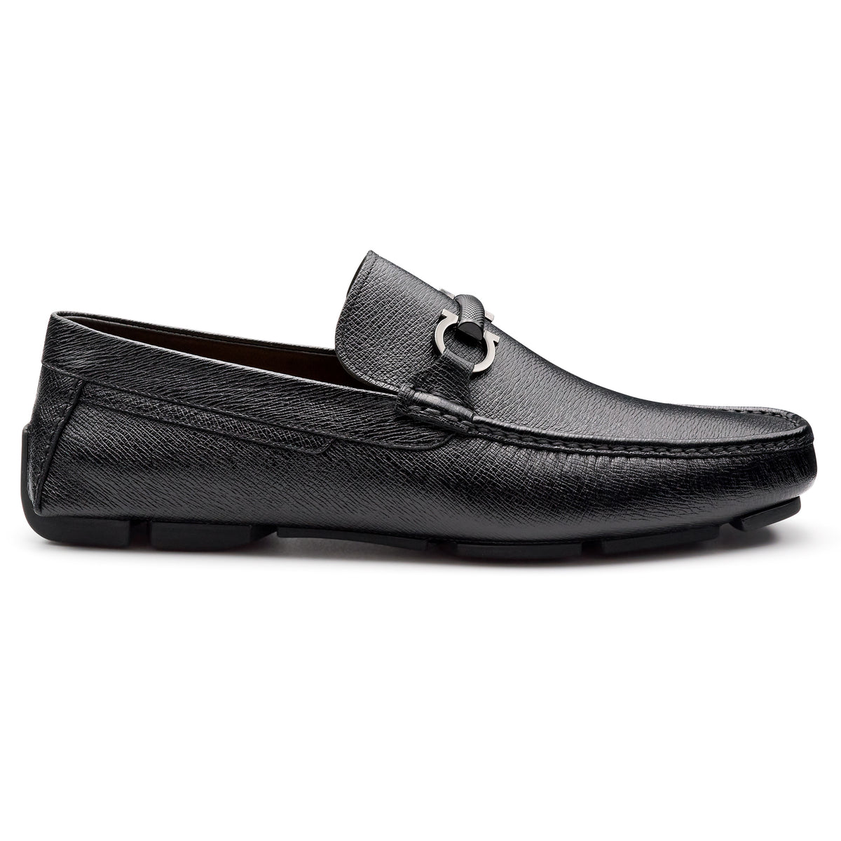 Mocasines de piel tipo driver con herraje