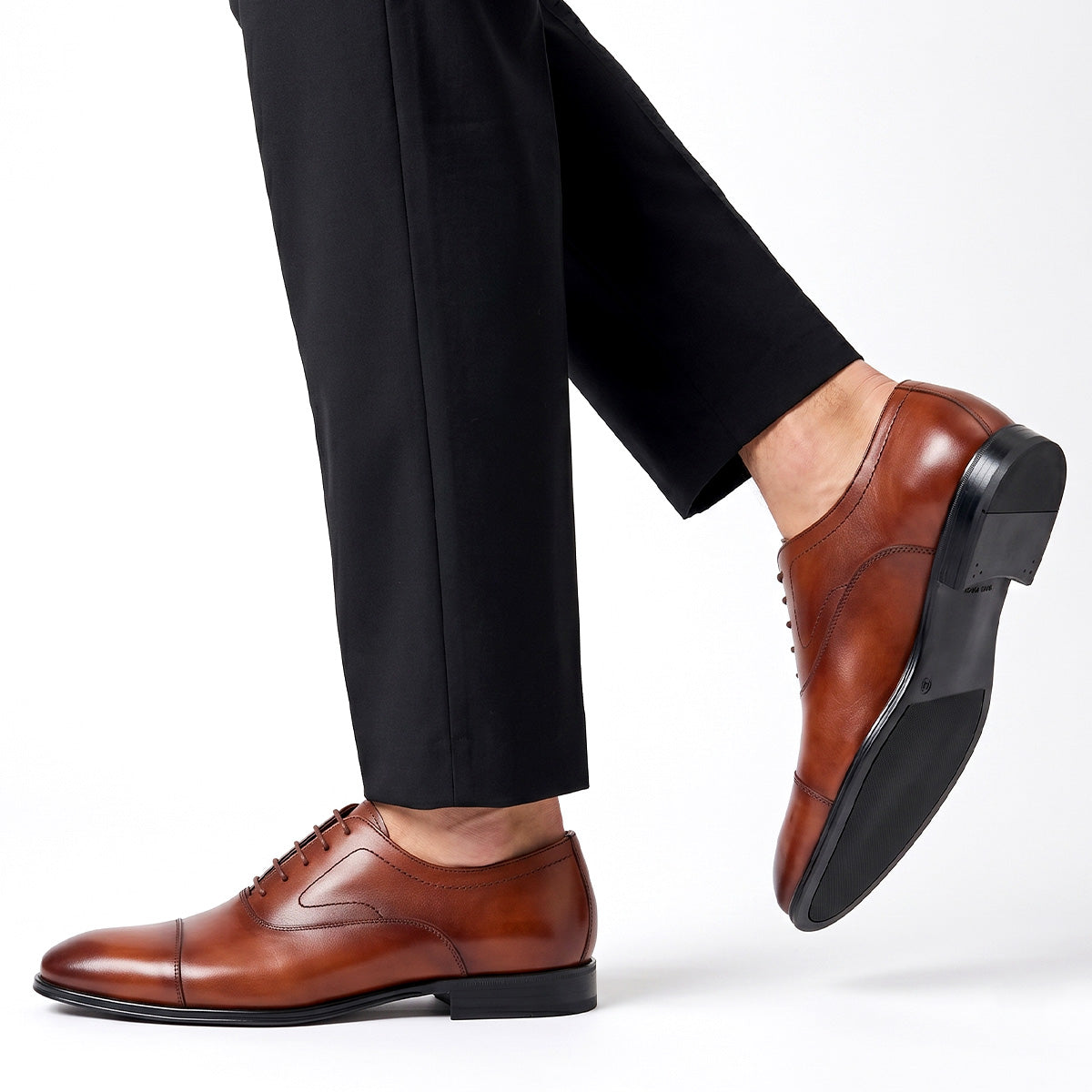 Zapatos derby de piel para hombre