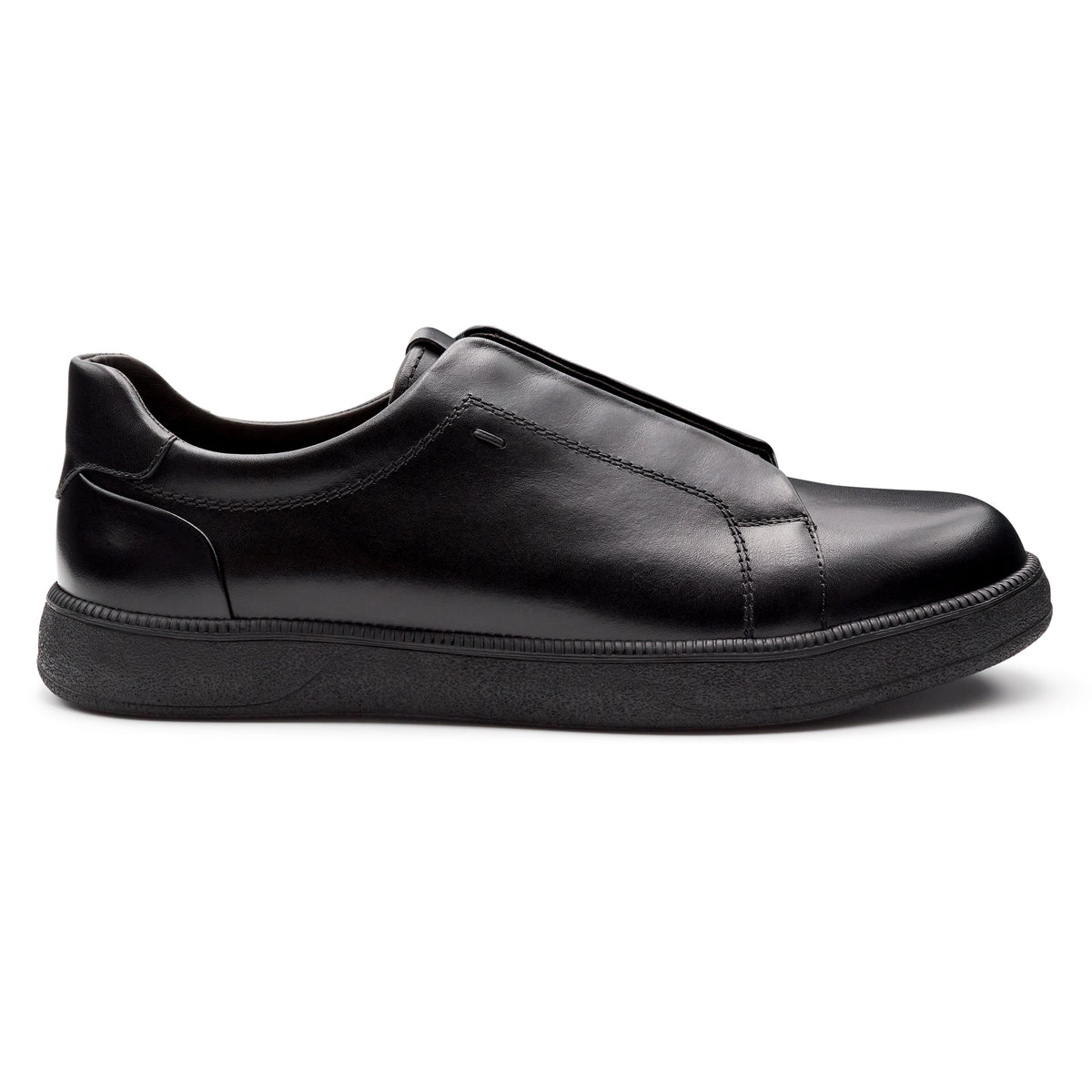 Tenis de piel pintado a mano para hombre